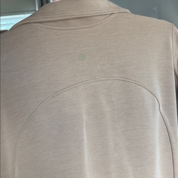 Lululemon Athletica Beige Quarter-Zip Hoodie - Picture 4 of 6